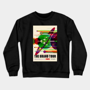 Retro Vintage Nasa Grand Tour Advert Crewneck Sweatshirt